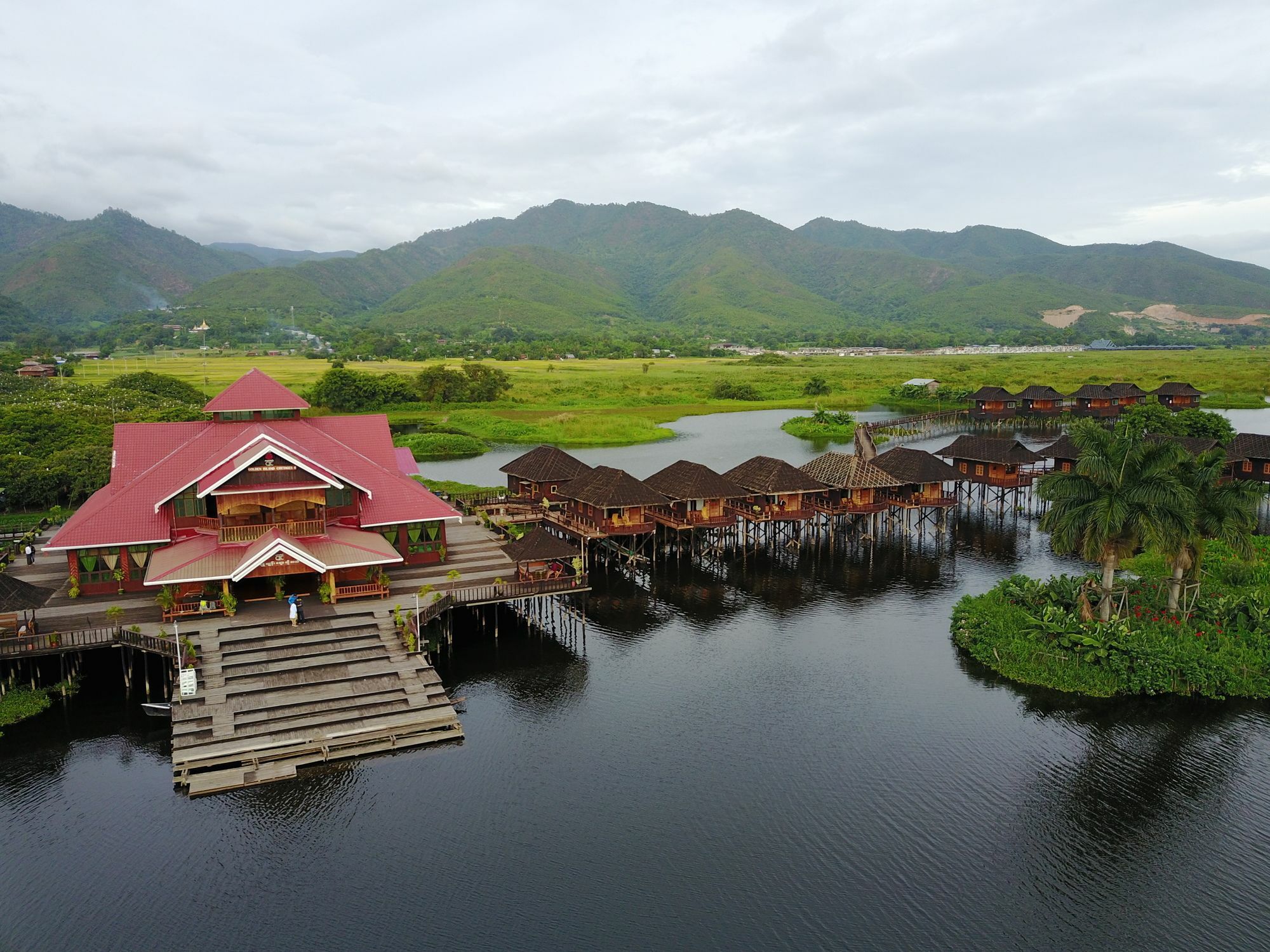 Golden Island Cottages Thale U Hotel Ywama Exterior foto